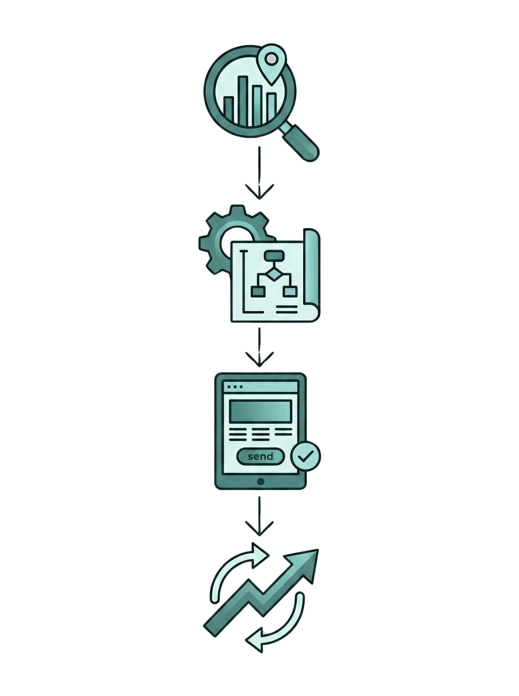 Processteil Illustration